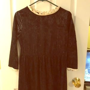 Black velvet dress!!!